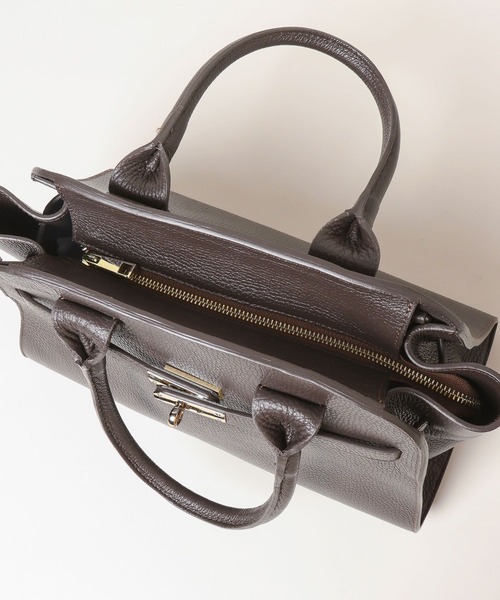 A part by（アパートバイ）の「【セレクト】AULENTTI_ベルトバッグ（ショルダーバッグ・レディース・ブラウン/ブラック・FREE）」の14枚目の写真