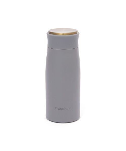 Francfranc(フランフラン)の「マット ステンレスボトル 350ml グレー 水筒 マイボトル(水筒・レディース・グレー・FREE)」の1枚目の写真