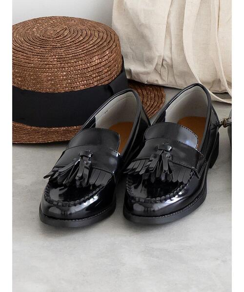 Te chichi（テチチ）の「タッセルローファー（その他シューズ・レディース・ブラック・38/37）」の2枚目の写真