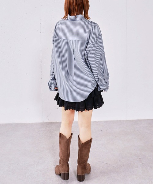 archives(アルシーヴ)の「コットンレースフリルミニSK(スカート・レディース・オフホワイト/ブラック・MEDIUM)」の22枚目の写真