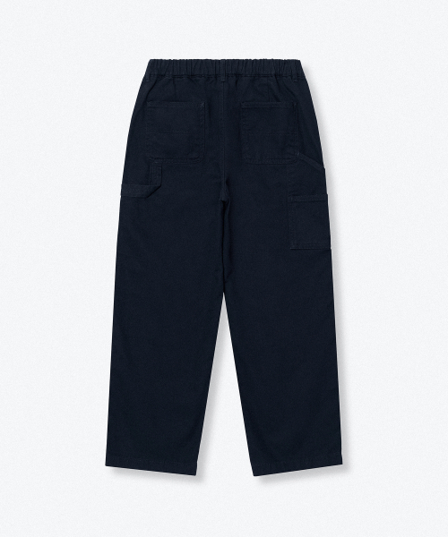 MUSINSA STANDARD KIDS（ムシンサスタンダードキッズ）の「ダブルニーバンディングカーペンターパンツ [ネイビー]（その他パンツ・レディース・その他・100/110/120/130/140/150/160）」の4枚目の写真