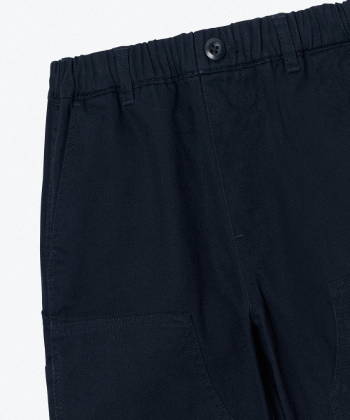 MUSINSA STANDARD KIDS（ムシンサスタンダードキッズ）の「ダブルニーバンディングカーペンターパンツ [ネイビー]（その他パンツ・レディース・その他・100/110/120/130/140/150/160）」の7枚目の写真