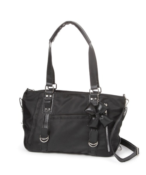 3.3 Field Trip （3.3フィールドトリップ）の「3.3 Field Trip／ナイロンショルダーバッグ（ショルダーバッグ・レディース・ブラック・FREE）」の3枚目の写真