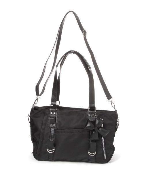 3.3 Field Trip （3.3フィールドトリップ）の「3.3 Field Trip／ナイロンショルダーバッグ（ショルダーバッグ・レディース・ブラック・FREE）」の4枚目の写真