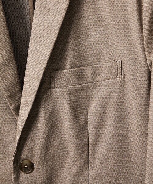 ABAHOUSE GRAY（アバハウスグレイ）の「【セットアップ対応】COOL DRY TOUCH ジャケット /接触冷感 /吸水速乾 /UVカット（テーラードジャケット・メンズ・ベージュ/グレー/ブラック・44/46/48/50）」の8枚目の写真