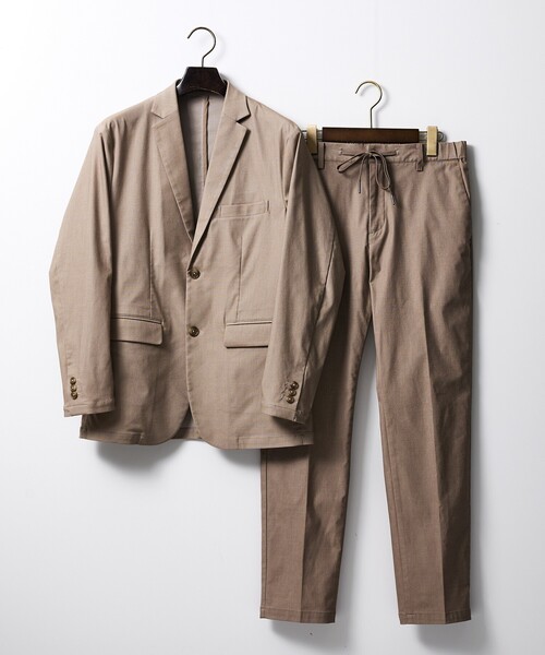 ABAHOUSE GRAY（アバハウスグレイ）の「【セットアップ対応】COOL DRY TOUCH ジャケット /接触冷感 /吸水速乾 /UVカット（テーラードジャケット・メンズ・ベージュ/グレー/ブラック・44/46/48/50）」の13枚目の写真