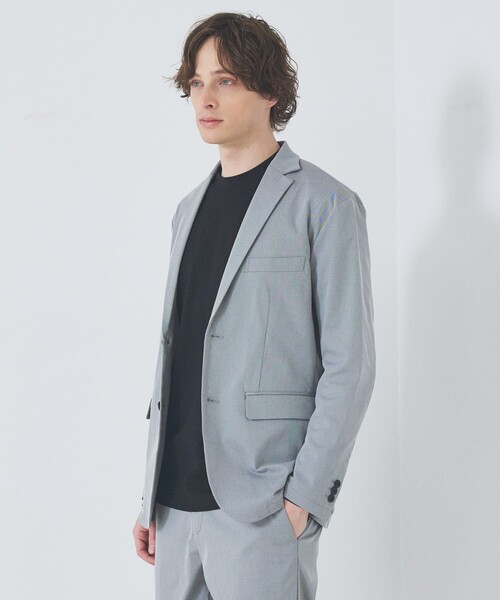 ABAHOUSE GRAY（アバハウスグレイ）の「【セットアップ対応】COOL DRY TOUCH ジャケット /接触冷感 /吸水速乾 /UVカット（テーラードジャケット・メンズ・ベージュ/グレー/ブラック・44/46/48/50）」の15枚目の写真