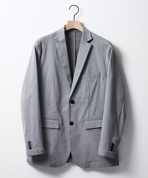 ABAHOUSE GRAY（アバハウスグレイ）の「【セットアップ対応】COOL DRY TOUCH ジャケット /接触冷感 /吸水速乾 /UVカット（テーラードジャケット・メンズ・ベージュ/グレー/ブラック・44/46/48/50）」の18枚目の写真
