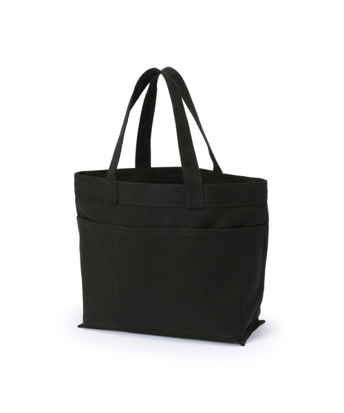 無印良品(ムジルシリョウヒン)の「帆布 横型 トートバッグ(トートバッグ・レディース・ブラック・FREE)」の6枚目の写真