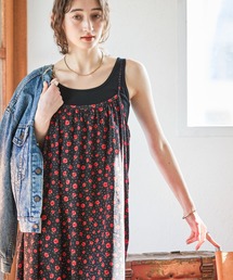 GEORGE'S（ジョージズ）の「フラワープリントキャミワンピース（ワンピース）」