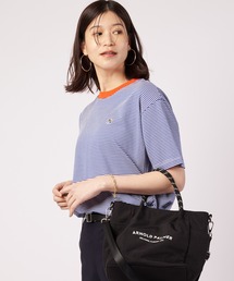 Arnold Palmer（アーノルドパーマー）の「シェア ボーダー リンガー Tシャツ（Tシャツ/カットソー）」