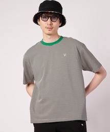 Arnold Palmer | シェア ボーダー リンガー Tシャツ(Tシャツ/カットソー)