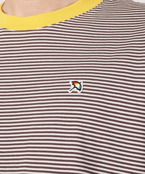 Arnold Palmer(アーノルドパーマー)の「シェア ボーダー リンガー Tシャツ(Tシャツ/カットソー・レディース・ブルー/チャコールグレー/ブラック・M/LL/XS/S/L)」の19枚目の写真