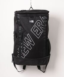 【NEW ERA/ニューエラ】ボックスパック 32L プリントロゴ アウトライン ブラック