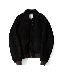HORLISUN（ホーリーサン）の「Irish Suede Leather Jacket Black（ライダースジャケット）」