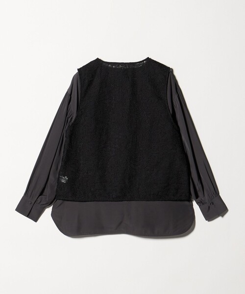 A DAY IN THE LIFE UNITED ARROWS(アデイインザライフユナイテッドアローズ)の「レースベスト+ブラウス ‐セットアイテム‐ <A DAY IN THE LIFE>(ベスト・レディース・オフホワイト/ブラック・FREE)」の21枚目の写真