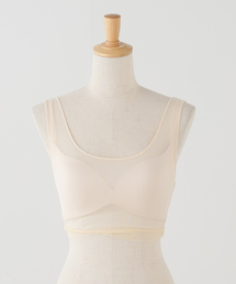 IENA（イエナ）の「NICENICE MOMENT/ナイスナイスモーメント MESH BRA TANK NNM3-25S-012（その他アンダーウェア/インナー）」