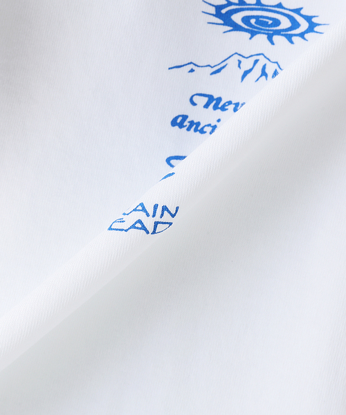 BRAIN DEAD(ブレインデット)の「BRAIN DEAD / ブレインデッド ANCIENT WAYS T-SHIRT(Tシャツ/カットソー・メンズ・ホワイト・LARGE/MEDIUM)」の3枚目の写真