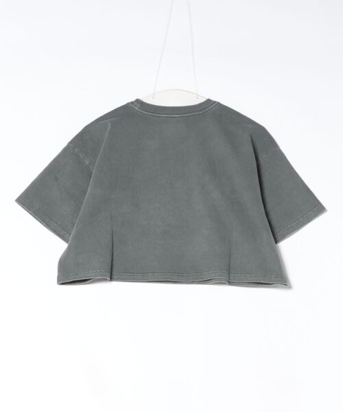 Hurley (ハーレー)の「【Hurley:ハーレー】レディースオーバーサイズクロップドTシャツ OVRSZD EMB OE LOGO CRPD SS TEE(Tシャツ/カットソー・レディース・ブルーグレー/ブラック/カーキブラウン・LARGE/SMALL/MEDIUM)」の6枚目の写真
