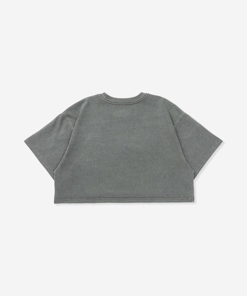 Hurley (ハーレー)の「【Hurley:ハーレー】レディースオーバーサイズクロップドTシャツ OVRSZD EMB OE LOGO CRPD SS TEE(Tシャツ/カットソー・レディース・ブルーグレー/ブラック/カーキブラウン・LARGE/SMALL/MEDIUM)」の8枚目の写真