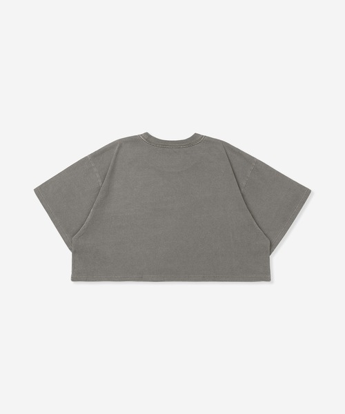 Hurley (ハーレー)の「【Hurley:ハーレー】レディースオーバーサイズクロップドTシャツ OVRSZD EMB OE LOGO CRPD SS TEE(Tシャツ/カットソー・レディース・ブルーグレー/ブラック/カーキブラウン・LARGE/SMALL/MEDIUM)」の16枚目の写真