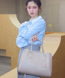 VIS | 【COHINA×VIS】チャーム付き2WAYトートバッグ/A4対応・軽量(トートバッグ)