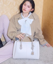 VIS | 【COHINA×VIS】チャーム付き2WAYトートバッグ/A4対応・軽量(トートバッグ)