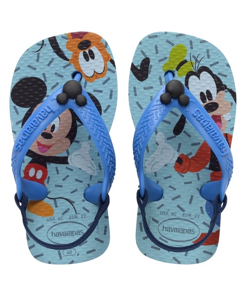 havaianas(ハワイアナス)の「BABY DISNEY CLASSICS(サンダル・キッズ・ベージュ系その他5/ピンク系8/ブルー系1・12.5cm/13.5cm/14cm/15cm)」の4枚目の写真