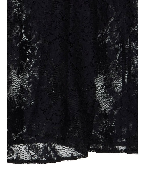Ameri(アメリ)の「2WAY LACE RAFFLE BLOUSE(シャツ/ブラウス・レディース・ブラック/アイボリー/イエロー・FREE)」の11枚目の写真