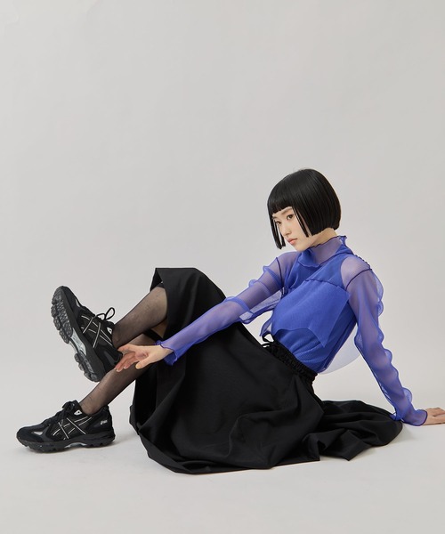 ASICS（アシックス）の「【ASICS/アシックス】GEL-K1011/ゲル-K1011/軽量（スニーカー・レディース・ブラック・25/24.5/24）」の6枚目の写真