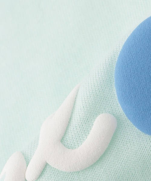 trois lapins kp（トロワラパンケーピー）の「【Trois Lapins】 7分袖Ｔシャツ（Tシャツ/カットソー・キッズ・オフホワイト/ミント・130cm/140cm/150cm/160cm/120cm）」の4枚目の写真