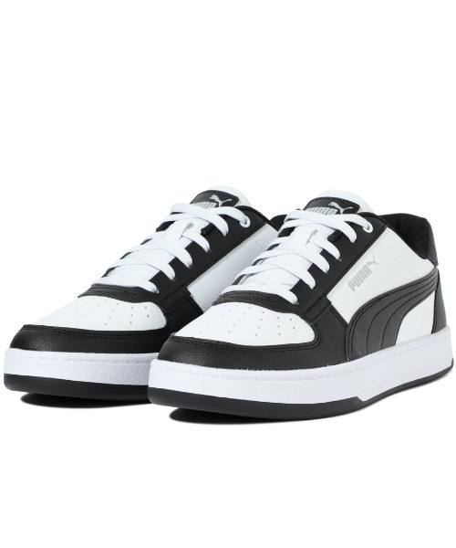 PUMA(プーマ)の「【別注】プーマ PUMA プーマ ケーブン 2.0 限定コラボ(スニーカー・メンズ・ホワイト×ブラック・25.0cm/26.0cm/26.5cm/27.5cm/28.0cm/27.0cm/25.5cm)」の3枚目の写真