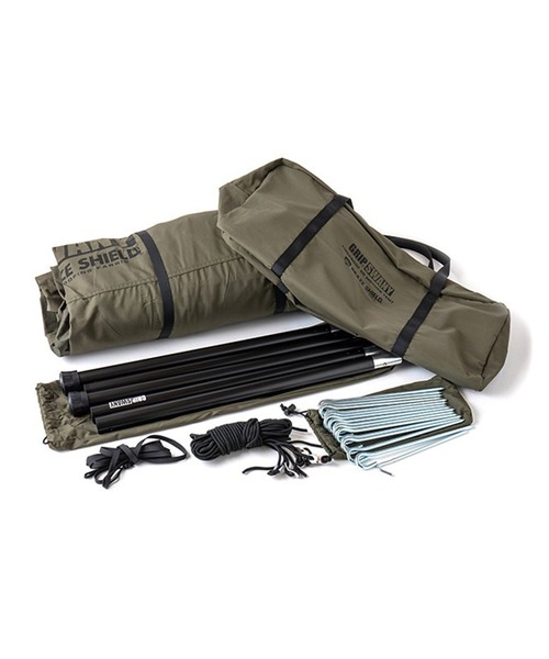 GRIP SWANY(グリップスワニー)の「【GST-04】04FIRE PROOF GS MOTHER TENT(アウトドアグッズ・メンズ・オリーブ/ブラック・FREE)」の14枚目の写真