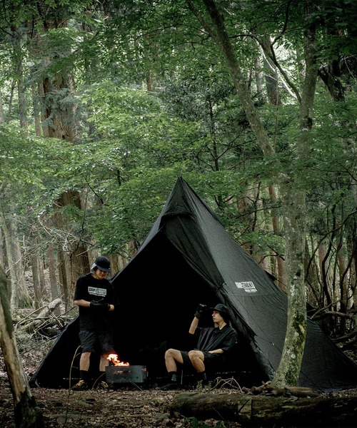 GRIP SWANY(グリップスワニー)の「【GST-04】04FIRE PROOF GS MOTHER TENT(アウトドアグッズ・メンズ・オリーブ/ブラック・FREE)」の5枚目の写真