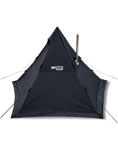 GRIP SWANY(グリップスワニー)の「【GST-04】04FIRE PROOF GS MOTHER TENT(アウトドアグッズ・メンズ・オリーブ/ブラック・FREE)」の3枚目の写真