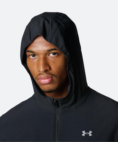 UNDER ARMOUR（アンダーアーマー）の「UAベロシティプロ ストーム ジャケット（ランニング/メンズ）（その他アウター・メンズ・ブラック・XL/2XL/M/L）」の4枚目の写真