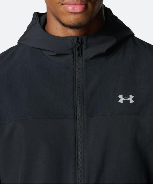 UNDER ARMOUR（アンダーアーマー）の「UAベロシティプロ ストーム ジャケット（ランニング/メンズ）（その他アウター・メンズ・ブラック・XL/2XL/M/L）」の5枚目の写真