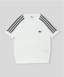 adidas Originals | adidas W KNITTED CROCHET CALI TEE WY172(Tシャツ/カットソー)
