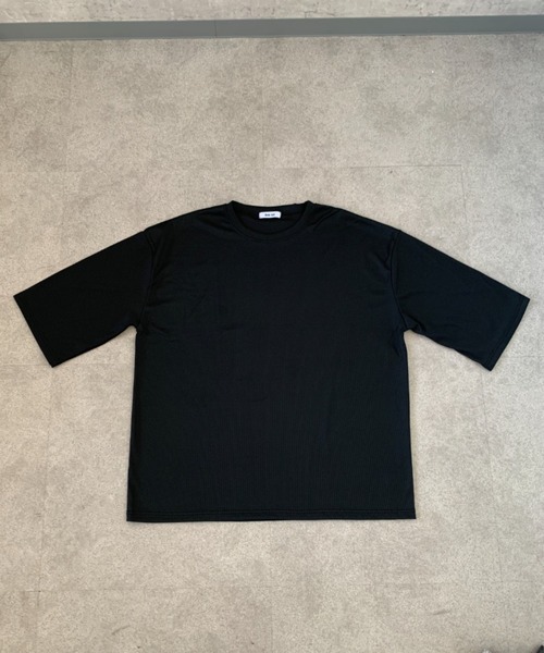 link lot（リンクロット）の「エンボスプリーツ無地ビッグシルエットTシャツ（Tシャツ/カットソー・メンズ・ブラウン/ライトグレー/ホワイト/ブラック・L/M）」の12枚目の写真