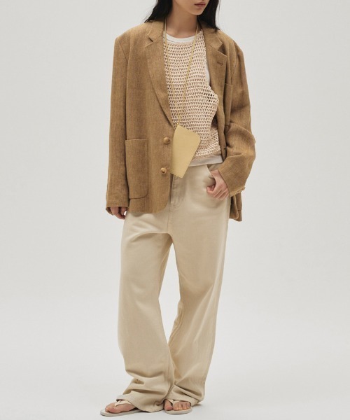 todayful リネンジャケット パンツも販売しています！ TODAYFUL/トゥデイフル] BOYFRIEND リネンジャケット（テーラード