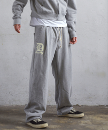 AMOU（アモウ）の「D-Star One Tuck Sweat Pants GRAY（スウェットパンツ）」