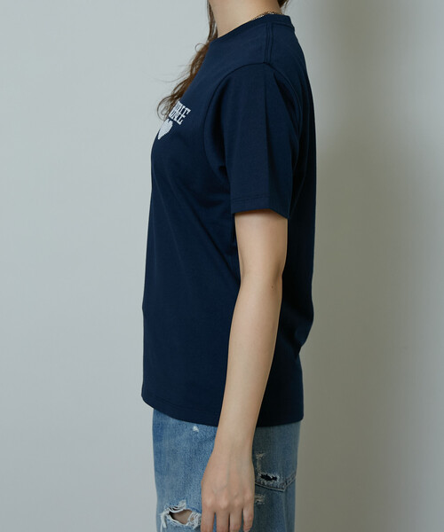 PUBLUX(パブリュクス)の「PUBLUX/パブリュクス ハート クロスステッチ Tシャツ 限定展開(Tシャツ/カットソー・レディース・ライトグレー/ピンク/ネイビー/イエロー・フリ-)」の15枚目の写真