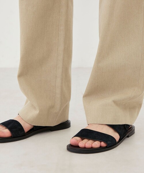 GALERIE VIE(ギャルリー ヴィー)の「ダストフェードツイル イージーツータックパンツ(その他パンツ・メンズ・ベージュ・46/44)」の9枚目の写真