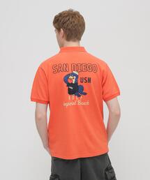 EMB POLO SHIRT "SEAL" / 刺しゅう ポロシャツ アザラシ / AVIREX / アヴィレックス