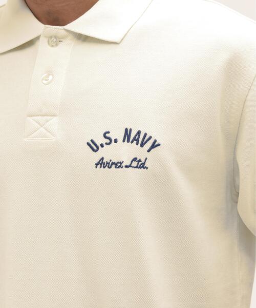 AVIREX(アヴィレックス)の「EMB POLO SHIRT "SEAL" / 刺しゅう ポロシャツ アザラシ / AVIREX / アヴィレックス(ポロシャツ・メンズ・チャコールグレー/オレンジ/ホワイト・XL/M/2XL/L)」の11枚目の写真
