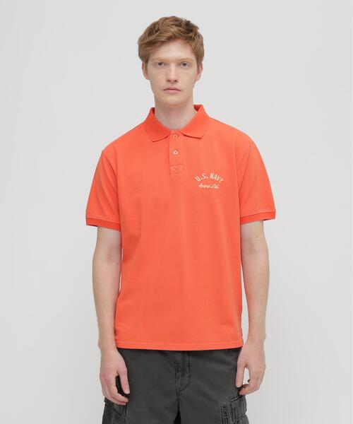AVIREX(アヴィレックス)の「EMB POLO SHIRT "SEAL" / 刺しゅう ポロシャツ アザラシ / AVIREX / アヴィレックス(ポロシャツ・メンズ・チャコールグレー/オレンジ/ホワイト・XL/M/2XL/L)」の17枚目の写真