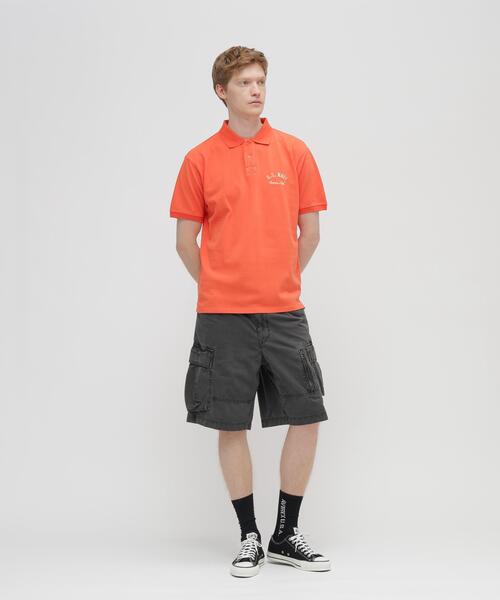 AVIREX(アヴィレックス)の「EMB POLO SHIRT "SEAL" / 刺しゅう ポロシャツ アザラシ / AVIREX / アヴィレックス(ポロシャツ・メンズ・チャコールグレー/オレンジ/ホワイト・XL/M/2XL/L)」の19枚目の写真