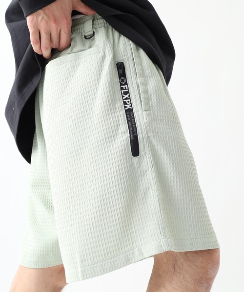 FLASH PACKER(フラッシュパッカー)の「ワッフル・ショーツ(その他パンツ・メンズ・ベージュ/グリーン/ブラック・XL/L/M)」の3枚目の写真