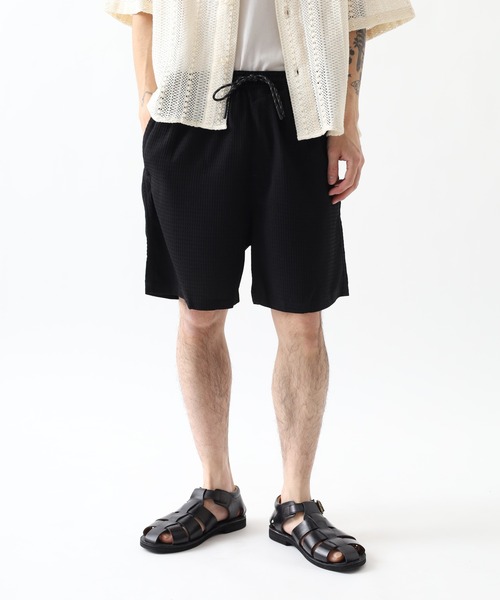 FLASH PACKER(フラッシュパッカー)の「ワッフル・ショーツ(その他パンツ・メンズ・ベージュ/グリーン/ブラック・XL/L/M)」の15枚目の写真
