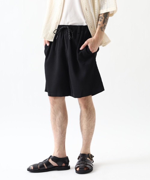 FLASH PACKER(フラッシュパッカー)の「ワッフル・ショーツ(その他パンツ・メンズ・ベージュ/グリーン/ブラック・XL/L/M)」の17枚目の写真